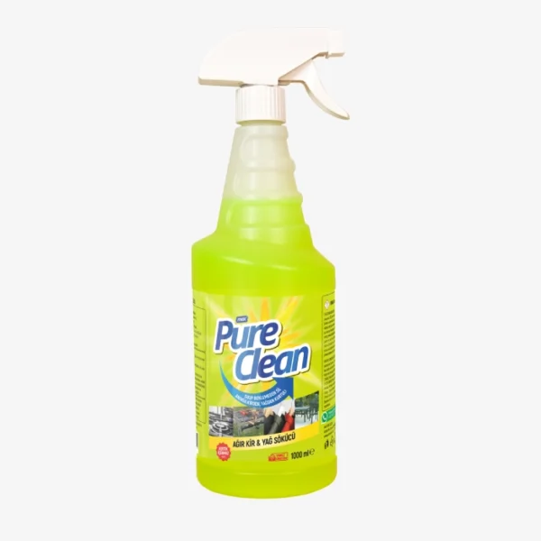 Max Pure Clean - Ağır Kir ve Yağ Çözücü 1 Litre Sprey